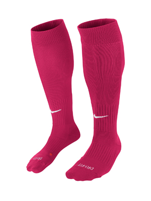 Nike Classic Clearance Football Socks Pink White NI 57